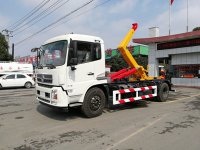 勾臂式垃圾車：東風(fēng)天錦20噸勾臂，16噸勾臂垃圾車有何不同？