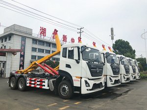 勾臂式垃圾車報道-7月1日機動車全面實施國五排放標準！擬撤銷總質量3.5噸以上國四重型柴油車公告產品