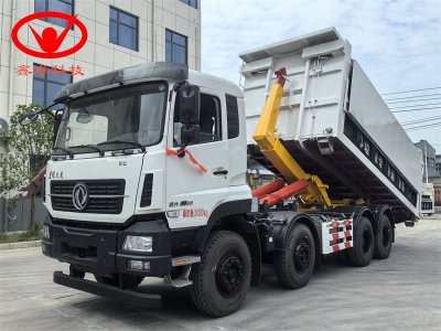 31噸東風(fēng)天龍勾臂垃圾車短軸