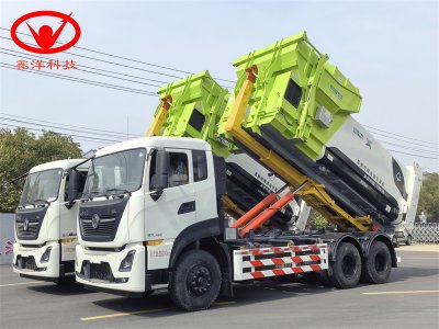 25噸東風(fēng)天龍勾臂垃圾車