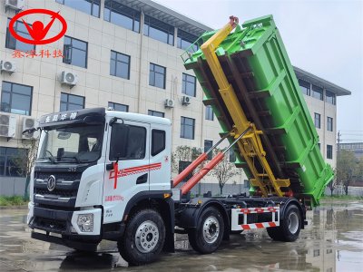 東風(fēng)華神小三軸勾臂垃圾車